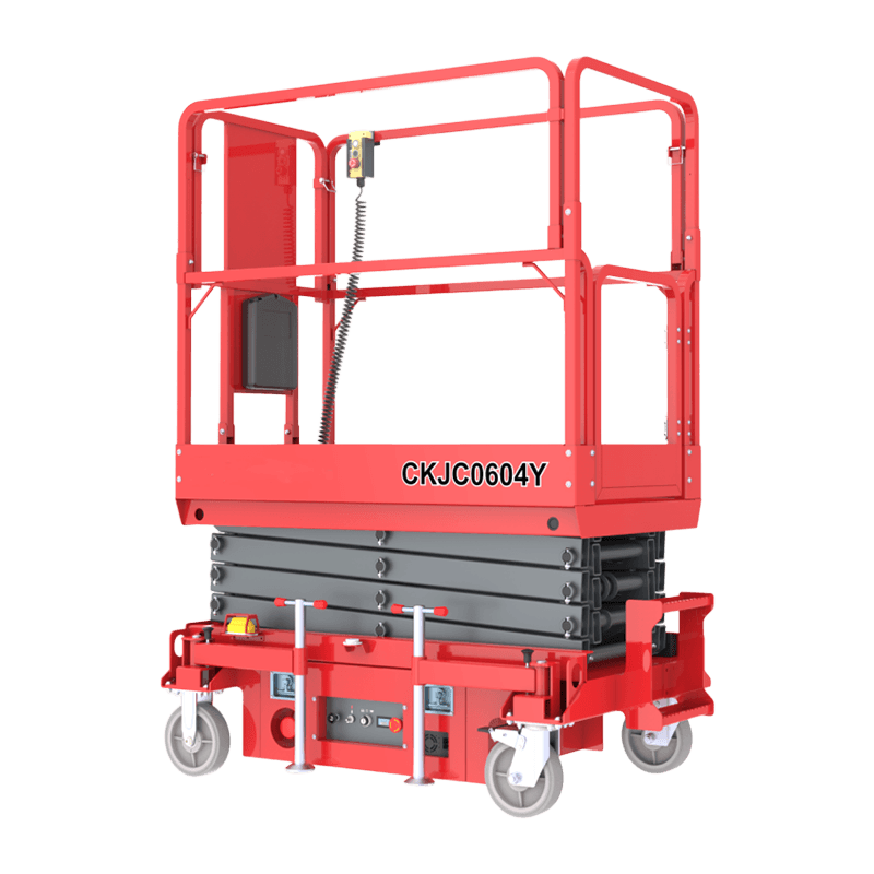 CKJC0503Y CKJC0604Y CKJC0705Y CKJC0806Y CKJC1008Y CKJC1210Y CKJC1412Y CKJC1614Y Semi-elektrisk sakseløfteplatform 
